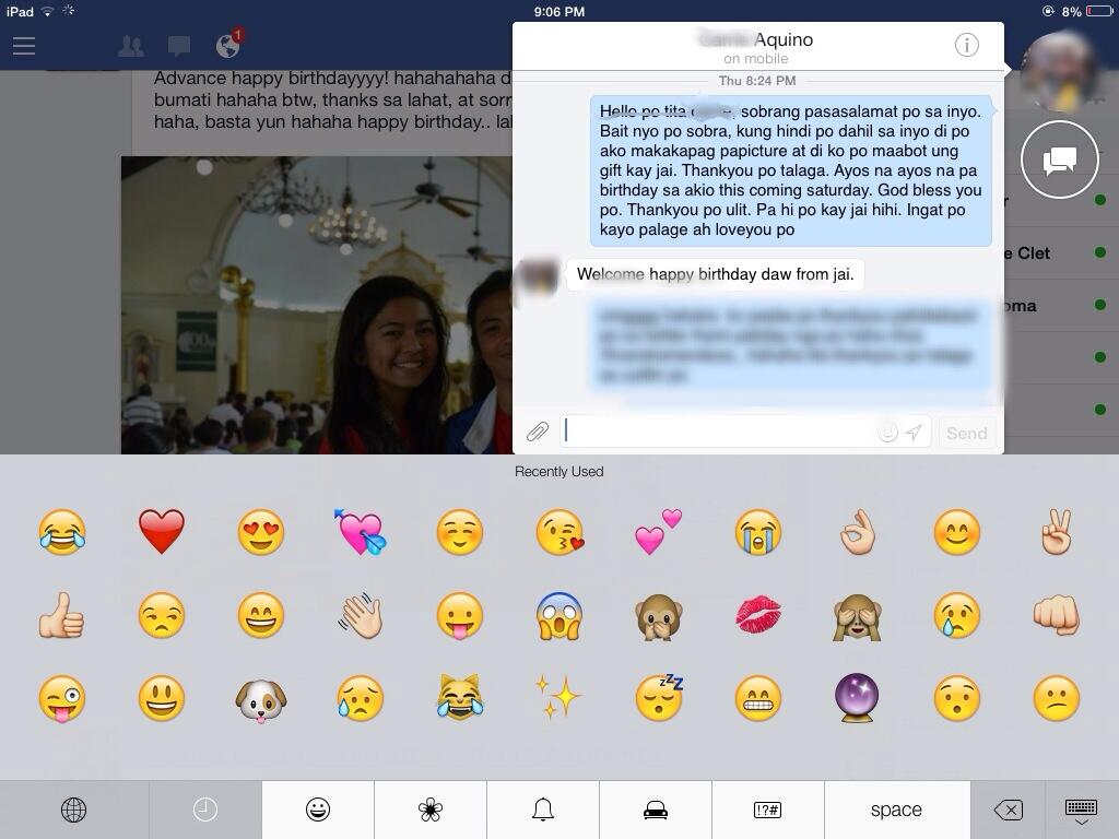Happy Birthday Xam   i love you (\lam mo yan) & i miss you!!!! Bond soon HAHAHA mwa nwa chup chup 