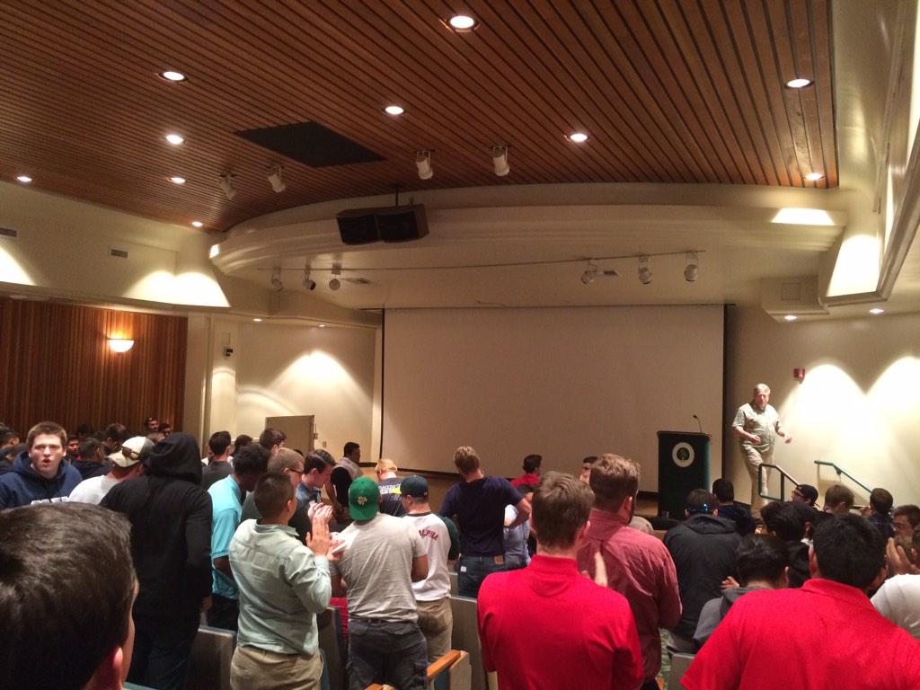 mostlywantedman's tweet image. I'd listen to him, he's pre-med #MostWantedMan RT @PowellBrad: Standing O for #CoolsRules presentation.
#KSDC2015