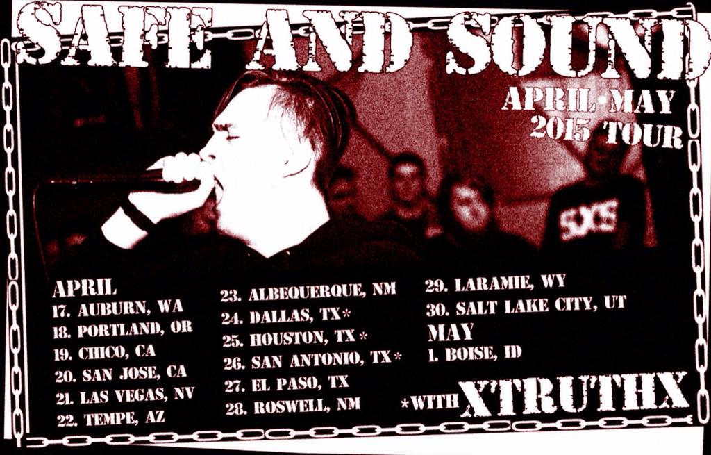 Safexsoundhc's tweet photo. SOUTHWEST TOUR FT. @truthtx SEE ALL OF YOU MOSHERS NEXT MONTH!!! RT!!! http://t.co/BR0GEnPmRh