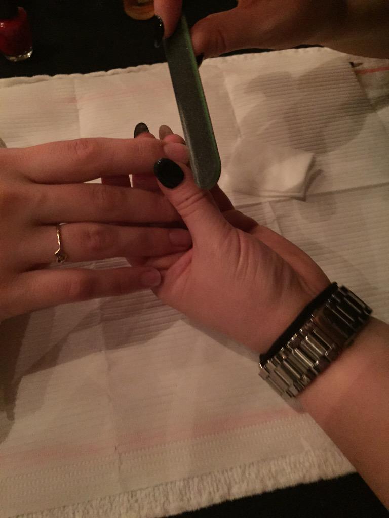 Pamper yourself with a mani. <a href="/CarteBlancheSpa/">Carte Blanche Spa</a> <a href="/CanadasNAC/">National Arts Centre</a> <a href="/BlushOttawa/">Blush Ottawa</a> #IWD2015