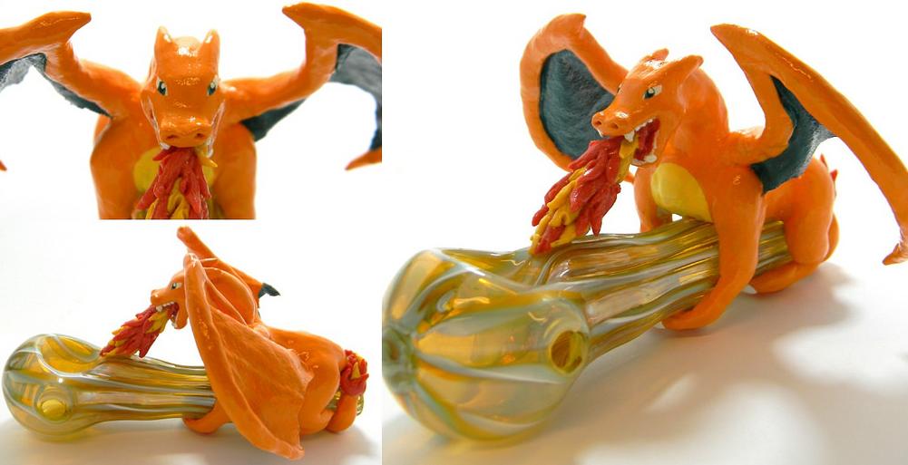 FunnyPokemon's tweet image. Charizard pipe: