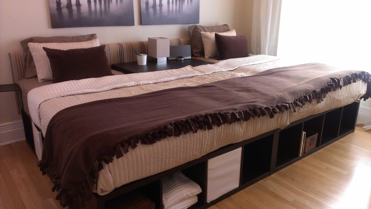 Kreieren sie sich ihr individuelles familienbett Boxspring betten selber bauen