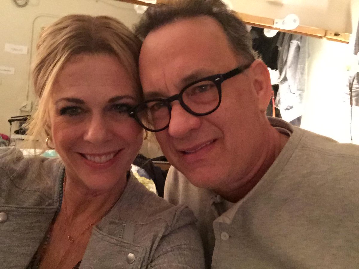 Rita Wilson and Tom Hanks 