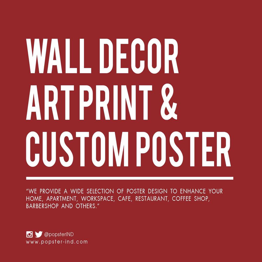 popsterIND's tweet photo. @iklanin Butuh poster untuk kebutuhan interior rumah/apartment/tempat usaha? http://t.co/oHhglgDbrg