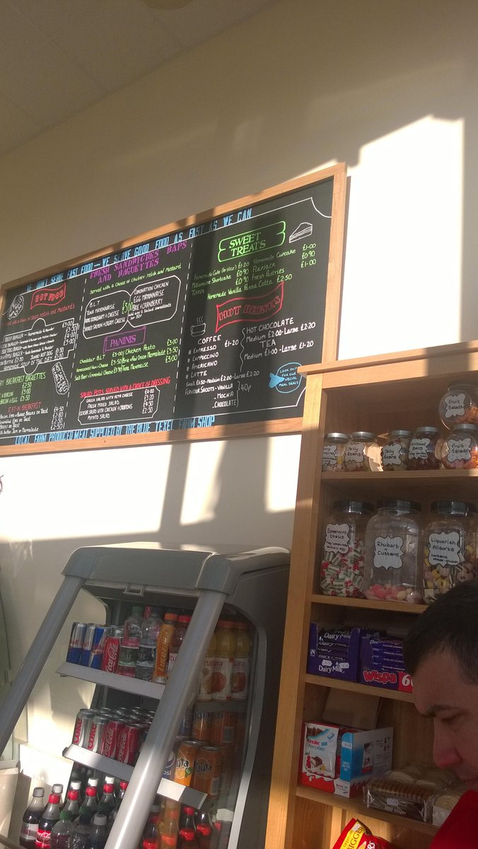 At Sam's Stop ( behind Vue Cinema ) you can find the best pies in town and many more. Weekdays from 6.30 am to 6 pm