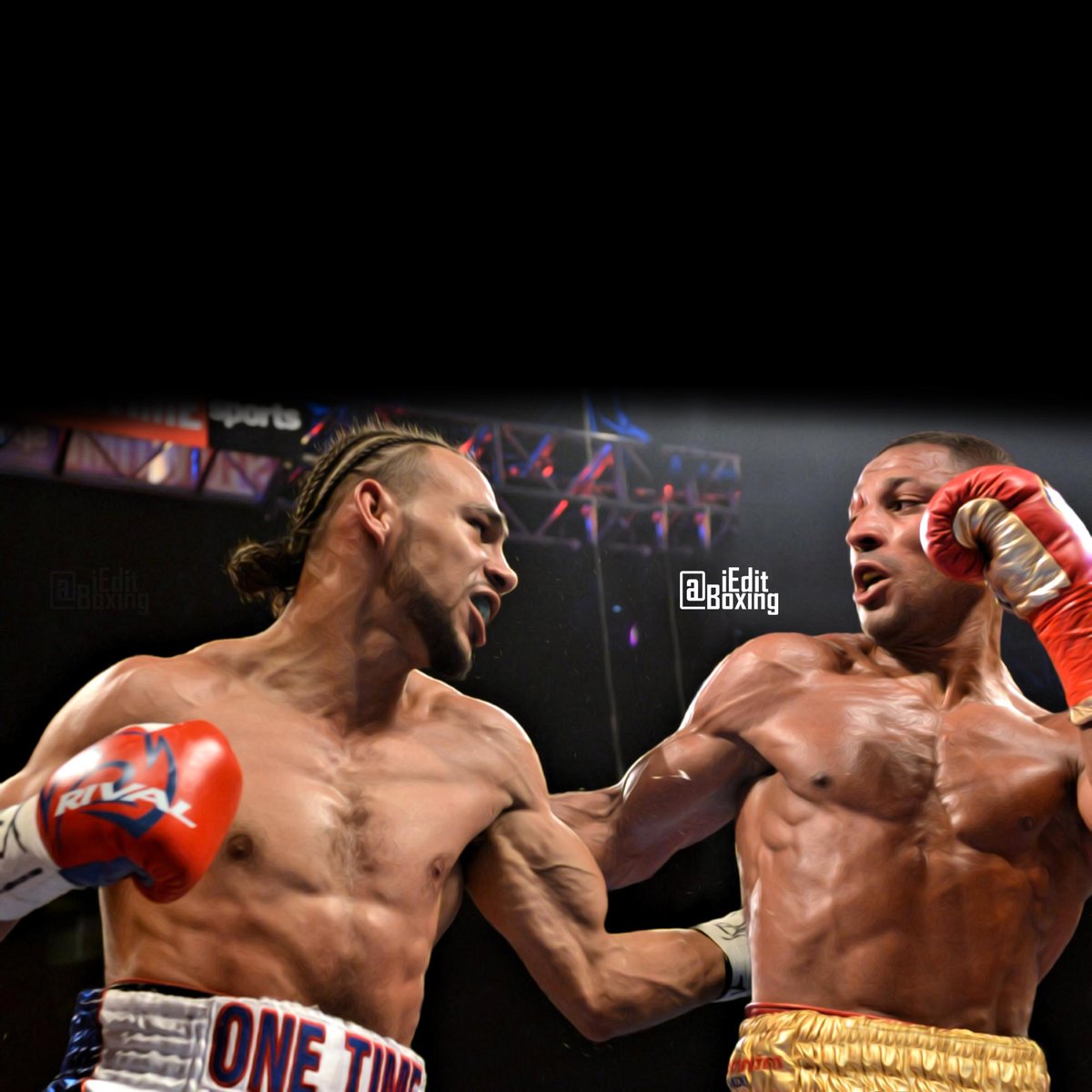 iEditBoxing's tweet photo. @SpecialKBrook vs @keithfthurmanjr #iEditBoxing @EddieHearn http://t.co/BoVkco7eZX