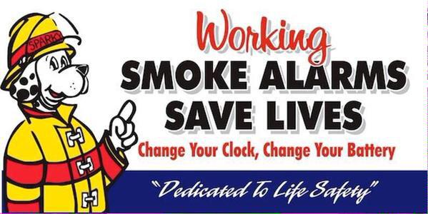 Butts39's tweet image. Don't forget to turn your Clocks ahead tonight and check the batteries in your smoke detectors.