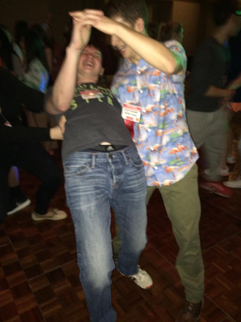 RagerAidan's tweet photo. Loving life right now. #ElliotIsBae #PADCON15 #DanceParty http://t.co/aiwB99BFU1