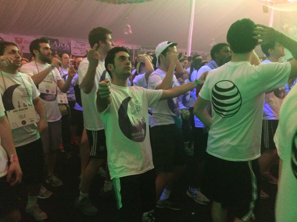 DGZBTAIO learns the 30-hour dance (Uptown Funk) one last time.