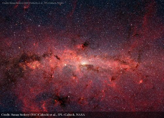 apod's tweet photo. Stars at the Galactic Center: http://t.co/Bg6CWfuDtt (follow link for explanation) http://t.co/ukImO5d0mf