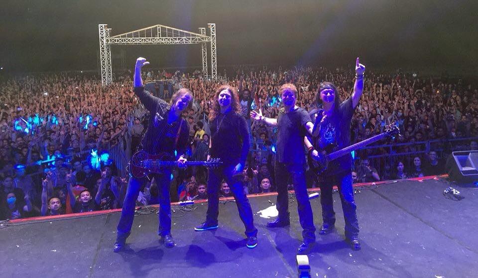 Show last night in kartanegara,indonesia