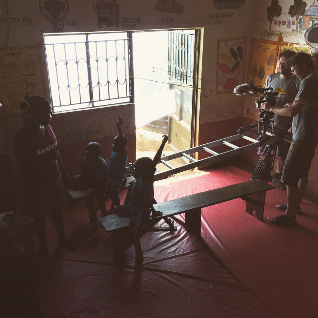 Hacienda_Film's tweet image. #valueofwork opptak på #miles2smiles barnehage/skole i Uganda. 250 barn i barnehagen. @PovertyBuster #haciendafilm