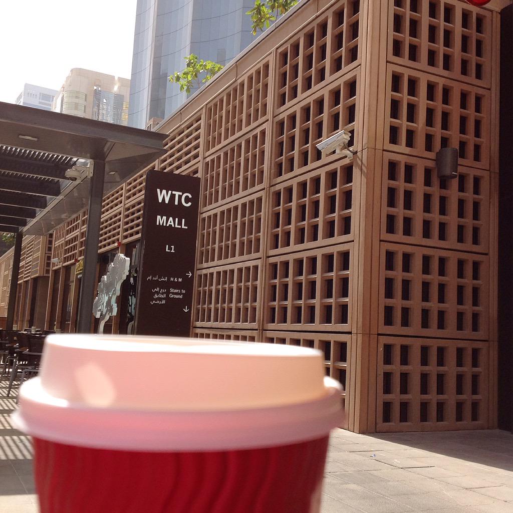 Who is enjoying the #beautiful #weather today?Visit WTC Mall &amp; enjoy the outdoors seatings at our #cafes 😊 #WTCAD