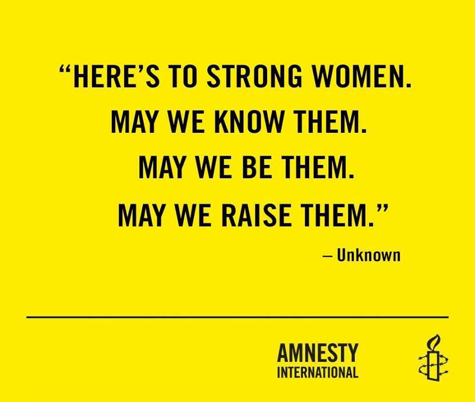 amnestyvl's tweet photo. Prettige internationale vrouwendag vandaag! https://t.co/CGc7iwkgAu #womensday #mybodymyrights http://t.co/fajnXclFBo