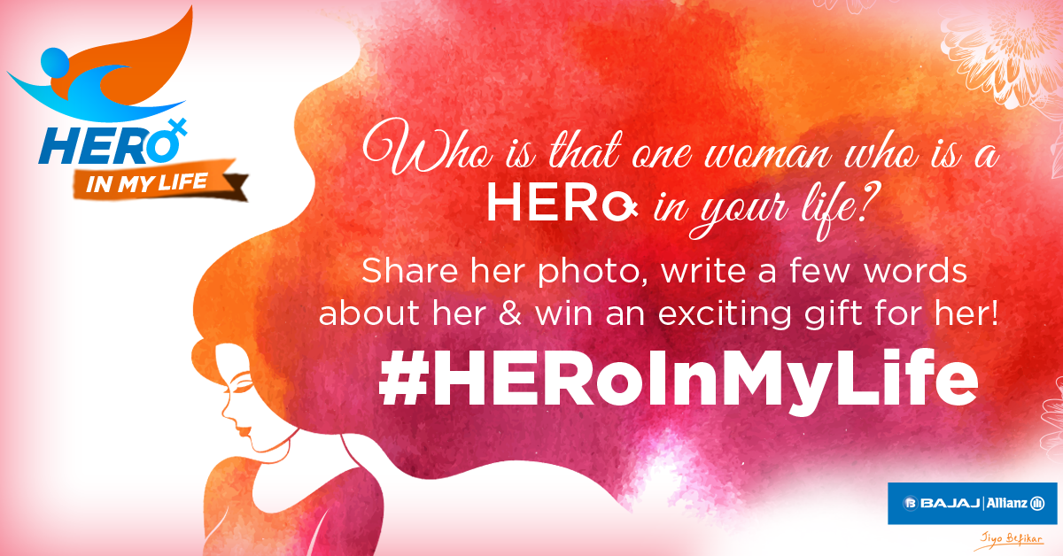 bajajlife_in's tweet photo. Here we go! Share a photo of a woman and talk about her in a few words.Make sure you follow us and use #HeroInMyLife http://t.co/iUyPZv9XeN