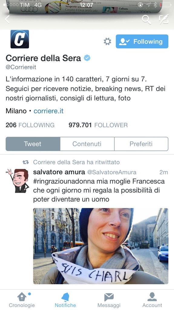 SalvatoreAmura's tweet image. Nell'#EpicFall di ieri mi si è cancellato il tweet più bello grazie @Corriereit