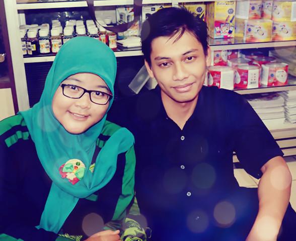 Satu tahun yang lalu waktu #PKL 
#with mas ipung :)