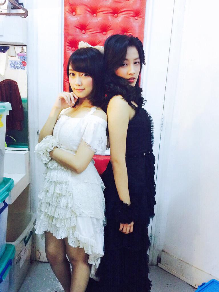 hari ini pertama kali kinjirareta futari bareng @Novinta_JKT48 seneng bangeettt ☺️☺️☺️