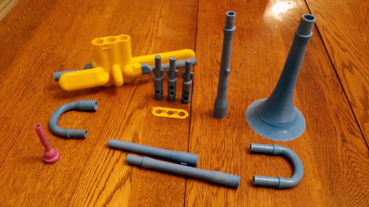heresGiuseppe's tweet photo. #3DPrinting an #OpenSource #Trumpet
http://t.co/gYewBqJ2Pp
#trumpet300to1K #Thingiverse #DanielOlson #ABS #DIY #Cheap http://t.co/k2ekSnbMJU