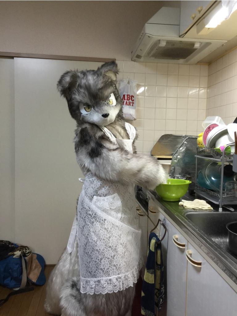 ponponpon643's tweet photo. エプロンジッポ！！ http://t.co/DEtpzDOjlp