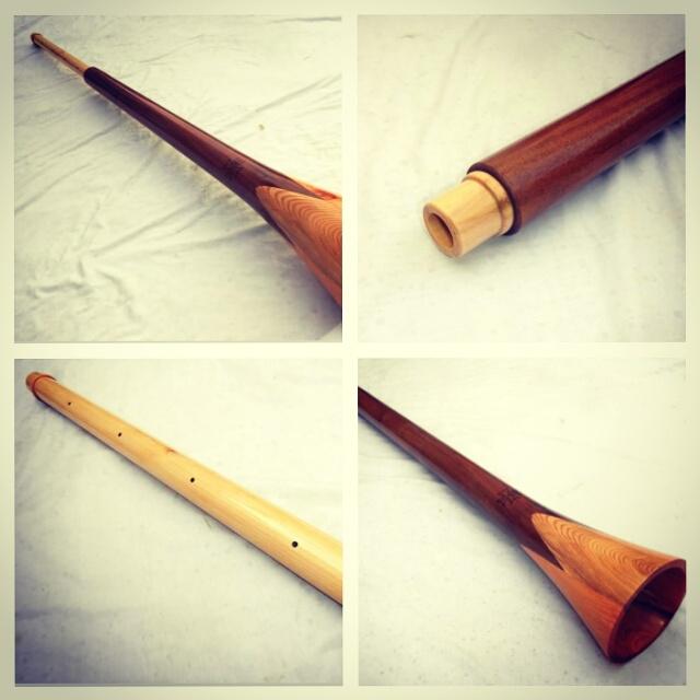 Twistedidge's tweet image. Another commissioned Slide Tunable Didgeridoo tuned from Low B to High E. #didge #didgeridoo #twistedidge #slidedidge