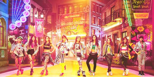 Girls Generation/SNSD was born in 2007 (debut) They live as 9 members until-2013.They now live as 8 members.