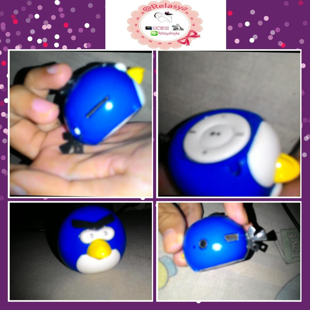 Relasya's tweet image. Mp3 mini blue angry birds #barter