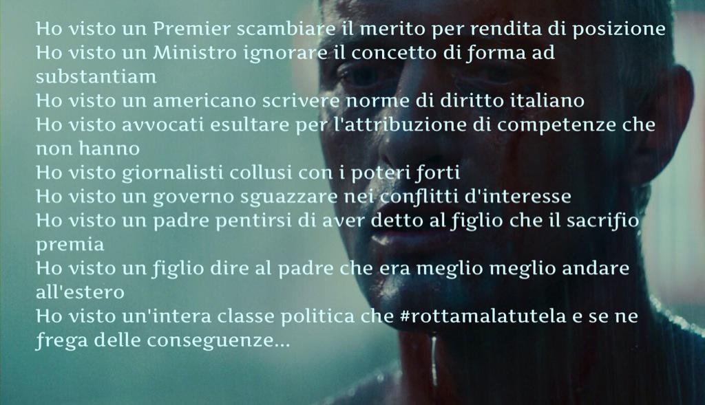 Ho Visto Cose Che Voi Umani Testo