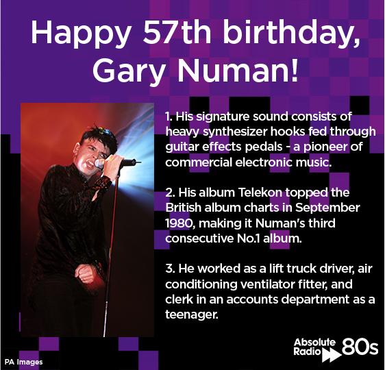 HAPPY BIRTHDAY, GARY NUMAN! 