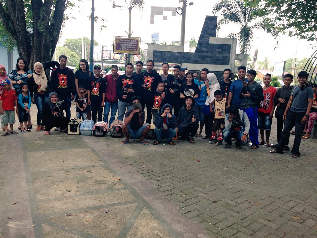 Seru gath hari ini! Thx juga anak2 SAMBA (sahabat musang Banjarmasin) , sampai jumpa dilain kesempatan 🐻