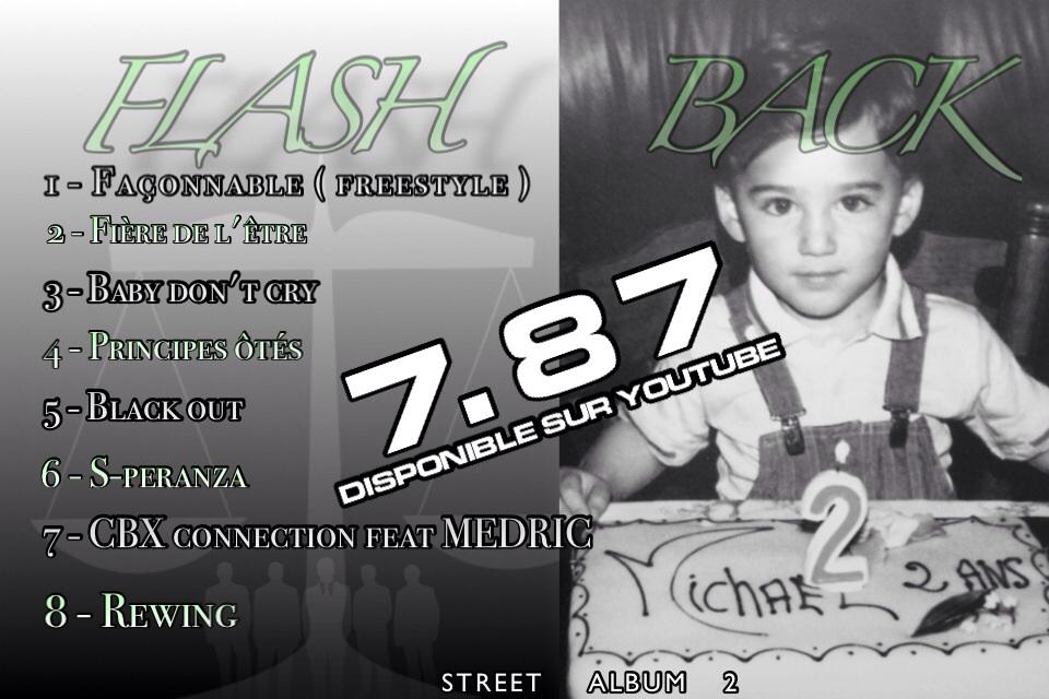 Mik787Mik's tweet image. ➡️"FLASHBACK"⬅️ nouvel album de 7.87 disponible gratuitement ici 👉 m.youtube.com/channel/UCW4qY…