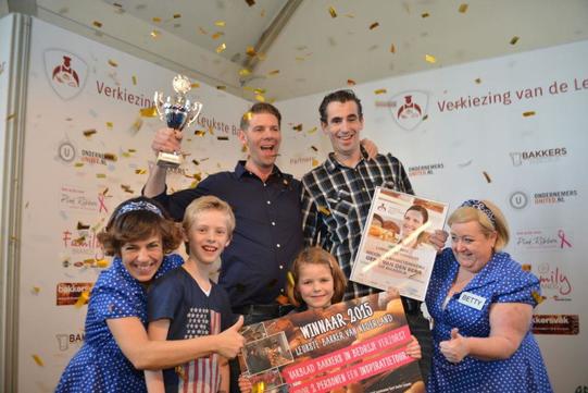 Brood- en Banketbakkerij Gebr. Van Den Berg is de Leukste Bakker van Nederland 2014/2015!