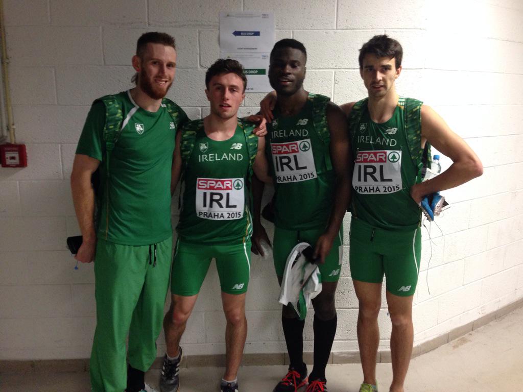 The men's 4x4, gone #3 on Irish All-Time list