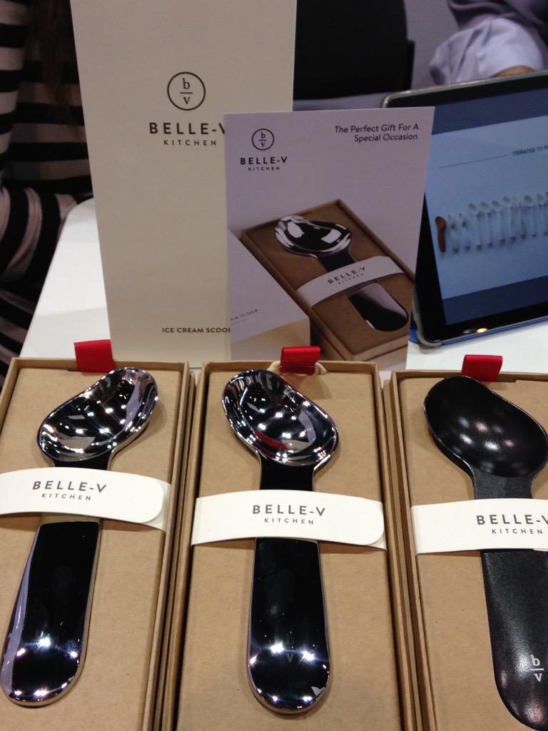 BelleVKitchen's tweet photo. The best ice cream scoop ever made! Belle-V Kitchen #ihhs2015 Booth S4083 http://t.co/TivR0Rdtzp