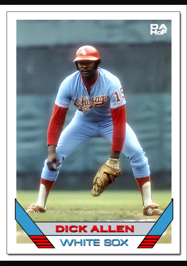 And a very Happy & Funky Birthday to Dick Allen!! Luv the helmet in the field baby!! 