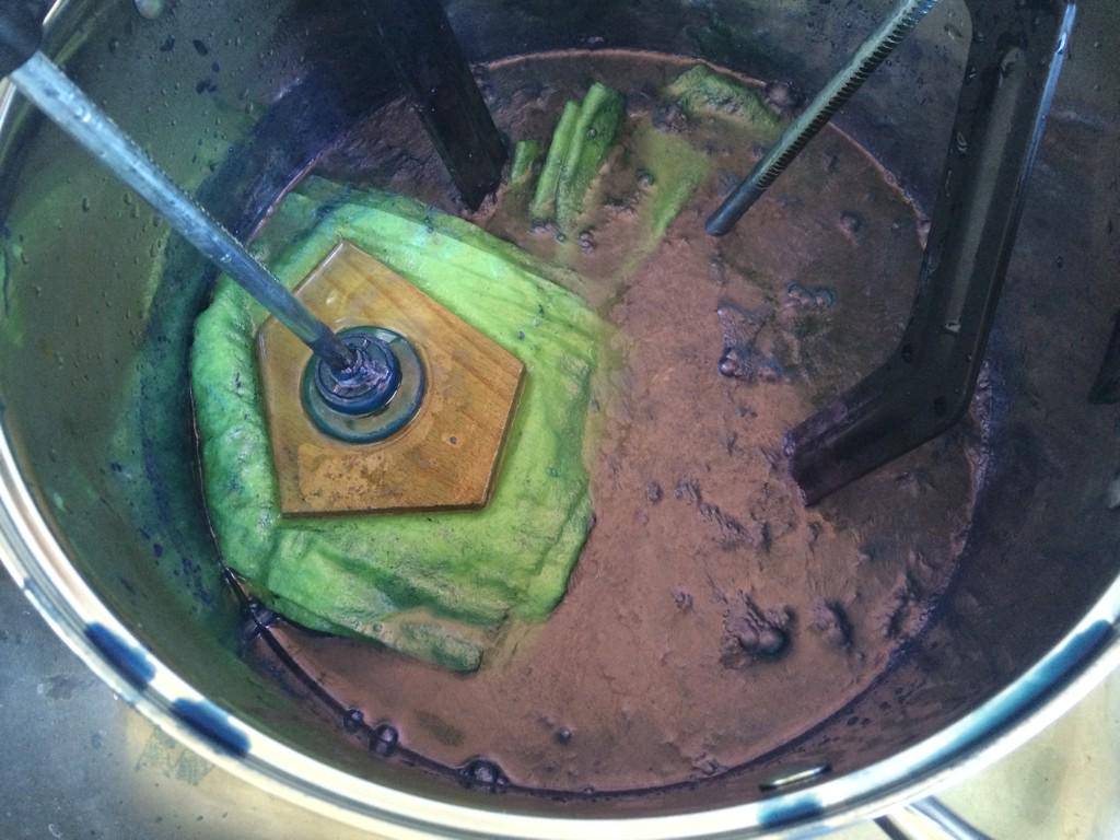 Weekend fabric dyeing.. Creating lots of new things!