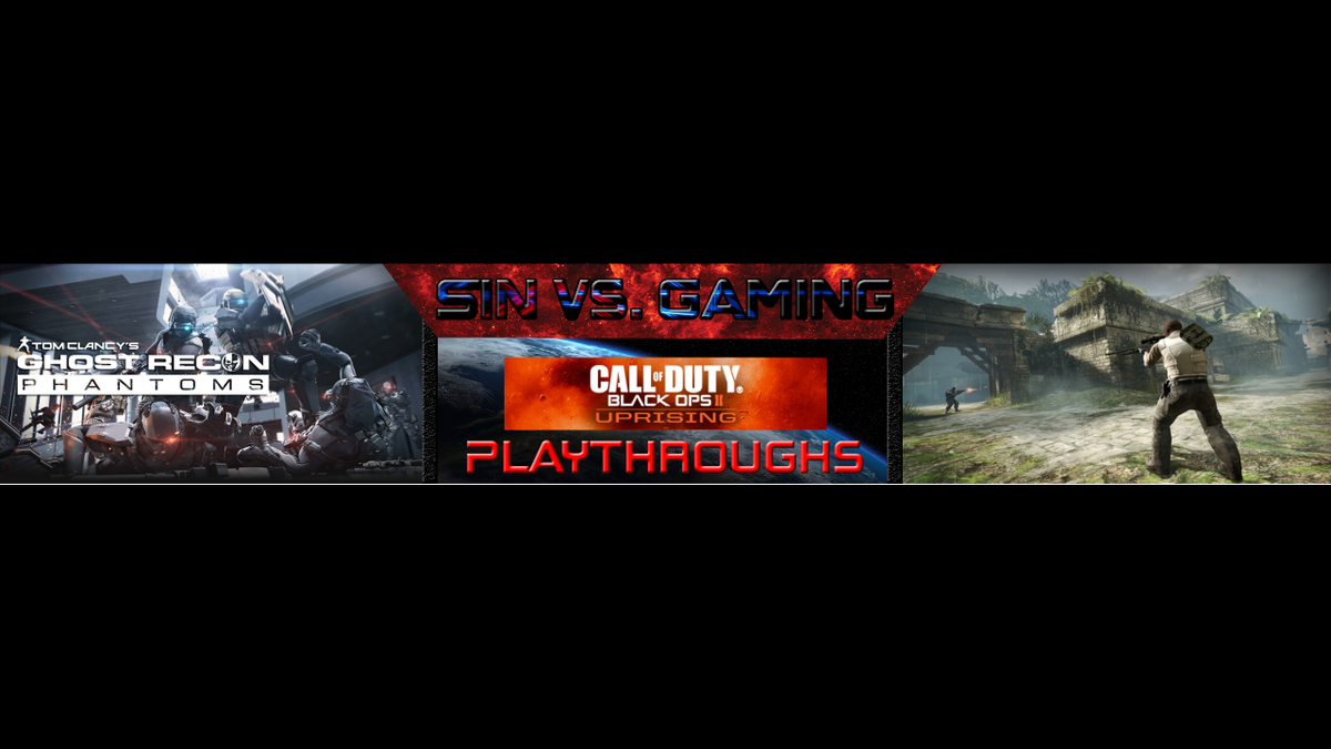 Lost_GFX's tweet photo. Check out some of my work! This is my first YouTube banner, Only costs TWO Counter Strike: Global Offensive camos. http://t.co/Is1oDFOun7