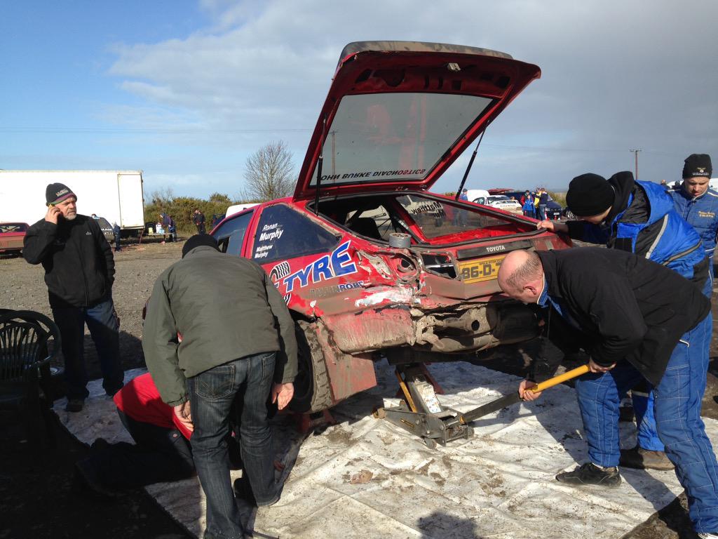 “<a href="/MayoMotorClub/">Mayo Motorsport Club</a>: No, it doesn't look any better from this angle. <a href="/westtyremayo/">Matthew Murphy</a> #nothingarolloftapecantsort ”