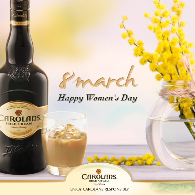 Carolans's tweet photo. For all #women #worldwide, this is the smooth day you deserve! #Carolans http://t.co/tGPHaoqZm6