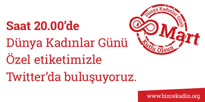 hisarder's tweet photo. Saat 20.00'de Dünya Kadınlar Günü Özel etiketimizle Twitter'da buluşuyoruz #8martdunyakadinlargunu #BizceKadın http://t.co/cGP19d0nZU