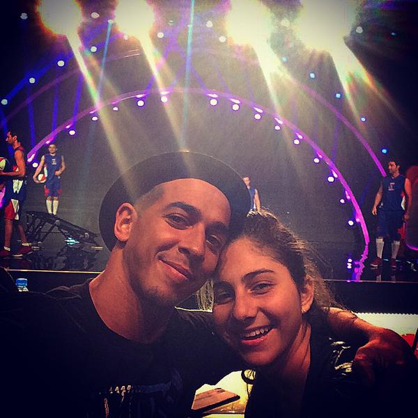 Salah_Entertain's tweet photo. @YasminaElwany My new sister from Egypt MISS YASMINA... Last day training
#ArabsGotTalent
#Salah_Entertainer #ياسمينا http://t.co/roe8Xv4iYV