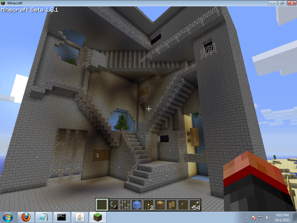 Minecraft Creations on X: The wild stairs #minecraft version!   / X