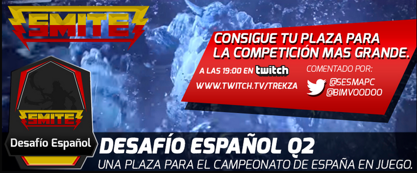 TrekzaES's tweet photo. En directo Desafío Español Clasificatorio #2 Semifinal Breaker Of Dreams vs Illuminati http://t.co/YMfKxvFXDQ http://t.co/KsGC990LOn