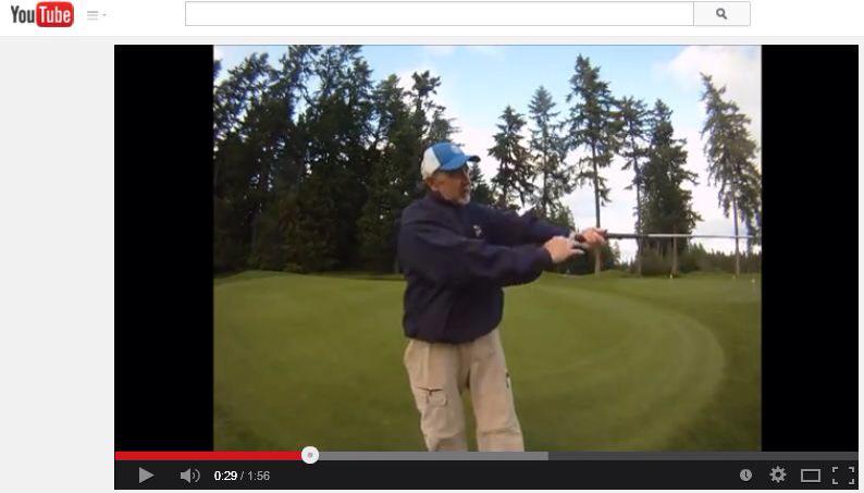 DynAlignGolf's tweet image. Vintage vid. Palm or Finger Grip 4 putting. Which is best for Feel &amp;amp; Stability? #golf #putting #preshotalignment