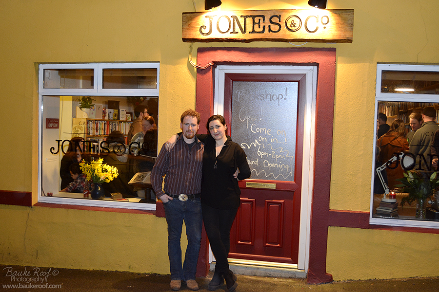 BaukeRoof's tweet photo. @JonesAndCoBooks Congratulations! Great opening night, lovely crowd. You rock! Good Luck &amp; well done http://t.co/NnglJB0JpI
