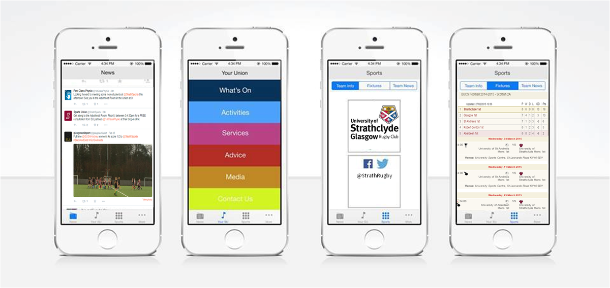 VoteAMK's tweet photo. After working with app developers, here is an idea of what a Sports Union mobile app could look like! #VoteAMK http://t.co/UbXsMxmP0T
