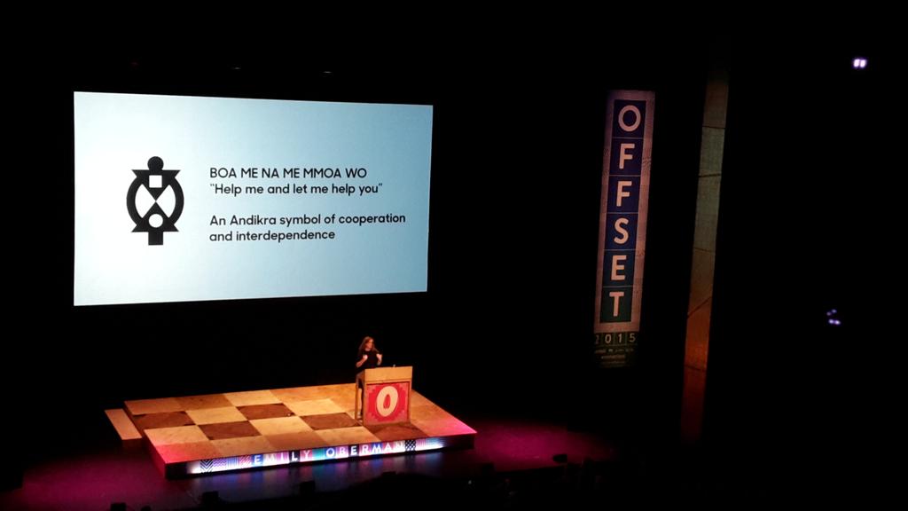vospergraphics's tweet image. Emily Oberman on the importance of research, even in a 37hr project! #OFFSET2015 #EpsomGraphics