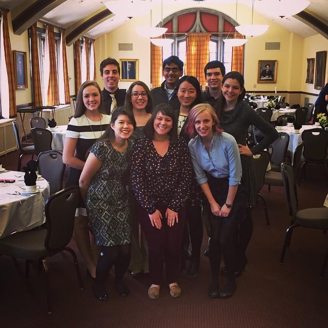 HCRPC group before Distinguished Dining