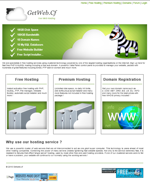 GetwebCf's tweet image. Free Web Hosting(PHP, MySQL,Cpanel,SiteBuilder,10GB space, No Adds and ...) for everybody at getweb.cf