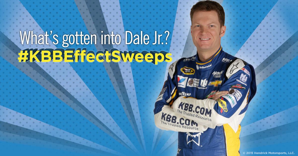 KelleyBlueBook's tweet photo. Tweet a photo of your car + #KBBEffectSweeps for your chance to win prizes signed by @DaleJr! http://t.co/eQlBmvT9ks http://t.co/H3y6iDEn6q